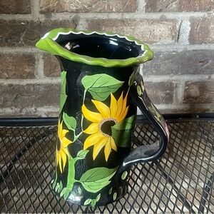 Sunflower vase